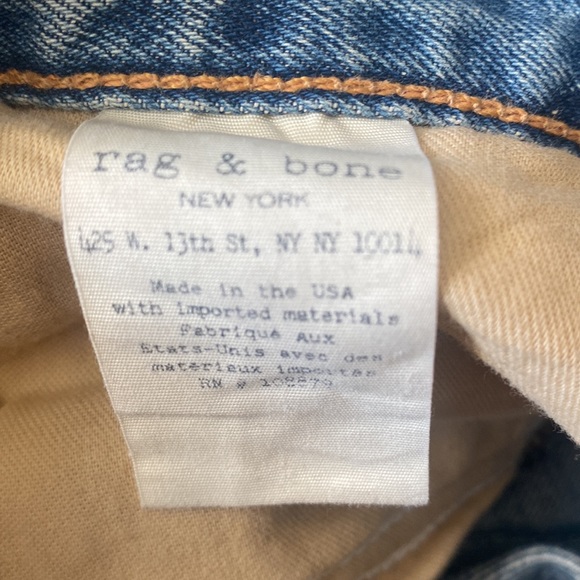 Jean shorts Rag and Bone - Picture 4 of 4